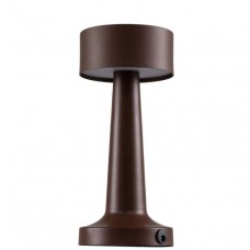 Επαναφορτιζόμενο Πορτατίφ LED 3W 150lm Θερμού φωτισμού Μεταλλικό 955PARKER1T